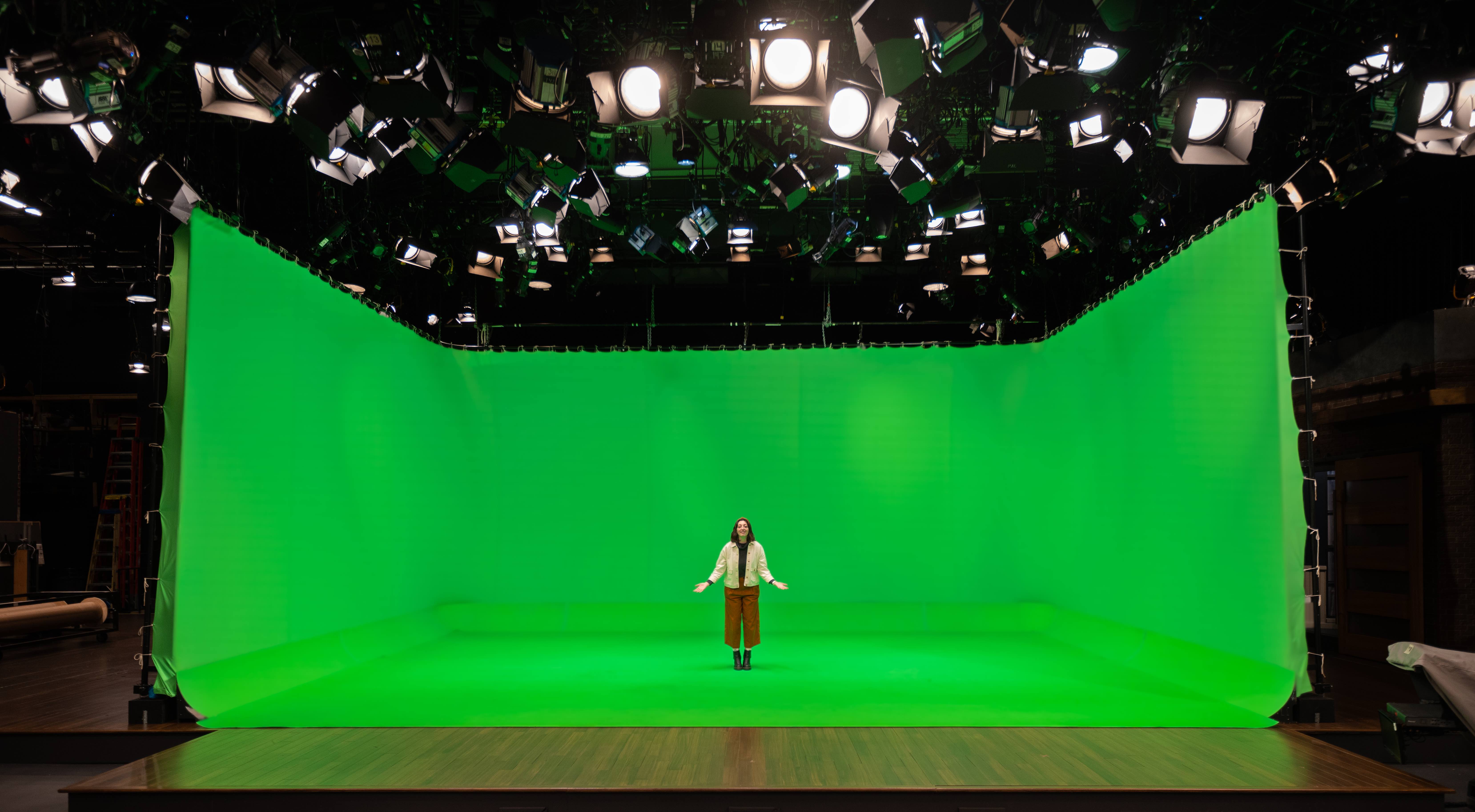 Sound Stage with Green Screen - Studio A | Stamford Studios